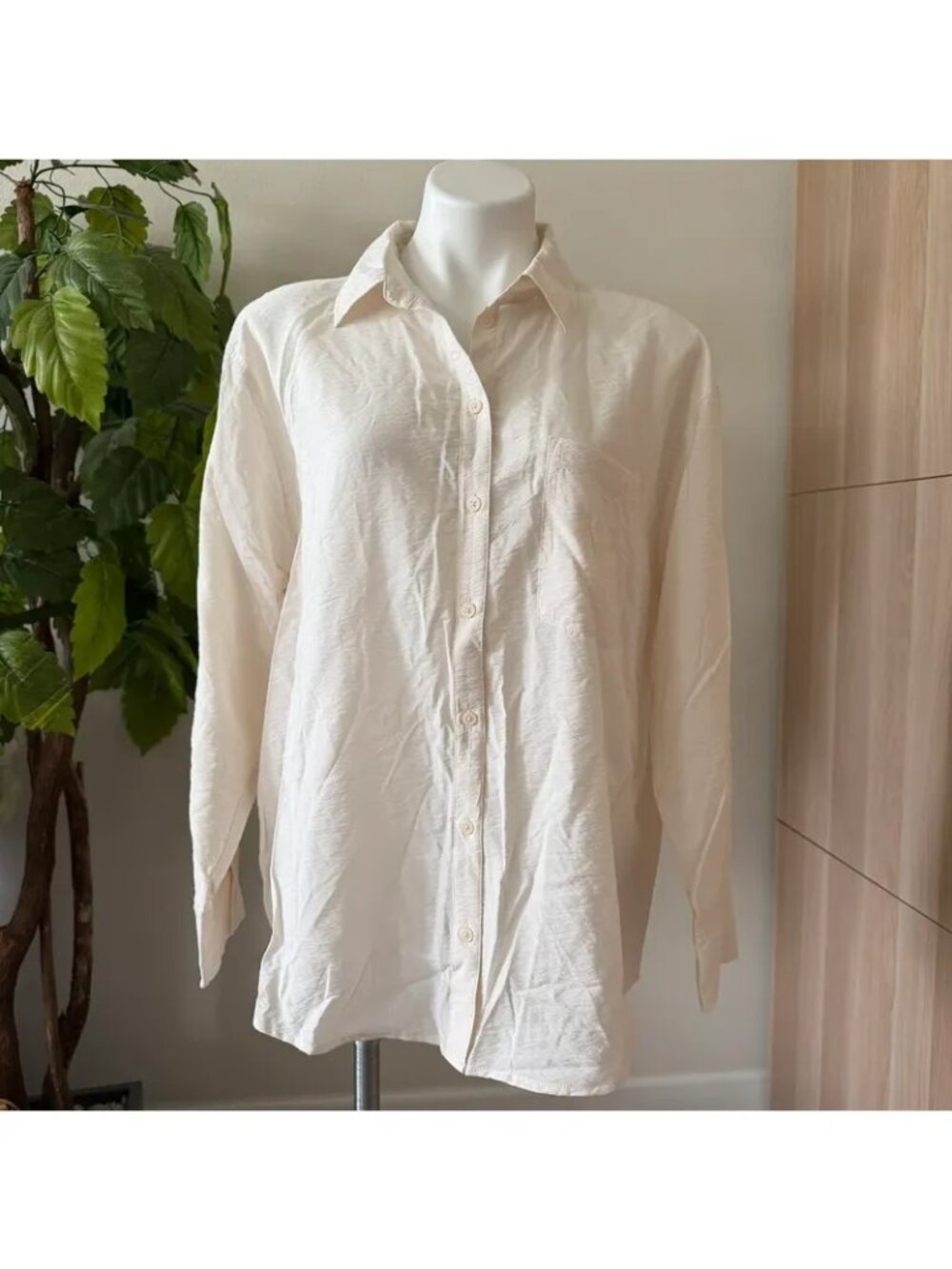 A New Day Women’s Button Down Shirt Size L